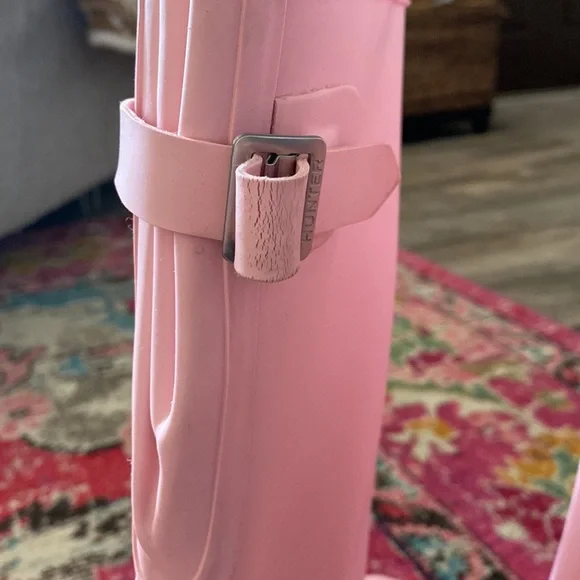 COPY - Light pink hunter boots gently used - Picture 6 of 8